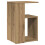 Berkfield Side Table Artisan Oak 36x30x56 cm Engineered Wood 6