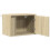 Berkfield Wall-mounted Bedside Cabinets with LED Lights 2 pcs Sonoma Oak 7