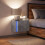 Berkfield Wall-mounted Bedside Cabinet with LED Lights Concrete Oak 5