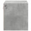 Berkfield Wall-mounted Bedside Cabinet with LED Lights Concrete Oak 8