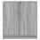 Berkfield Sideboard with LED Grey Sonoma 77x34x85 cm Engineered Wood 6