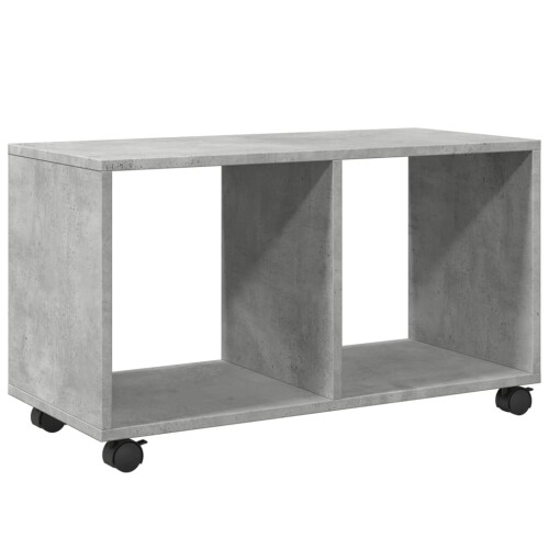 Berkfield†Rolling†Cabinet†Concrete Grey 72x33x42.5 cm Engineered Wood 1