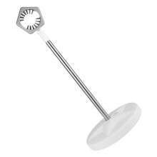 Hands Hair Dryer Stand Adjustable Height Stainless Steel Holder with 360 Angle Clamp Support