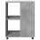 Berkfield Side Table with Wheels Concrete Grey 55x60x78 cm Engineered Wood 5