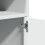 Berkfield Rolling Cabinet White 60x48x81 cm Engineered Wood 8