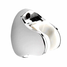 Adjustable Shower Head Holder with Adjustable Angle Control, Wall Mounted Handheld Shower Bracket for Bathroom