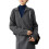 Women'S Cable Long Sleeve Sweaters Tops Solid Lapel V Neck Knit Casual Soft Pullover Shirt Grey M 1