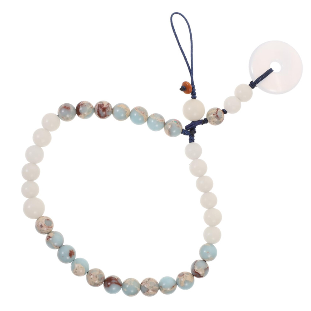 3Pcs Jade Phone Lanyard Set Detachable Wrist Strap Chinese Style Multifunctional Phone Chain For Women 9351714848343
