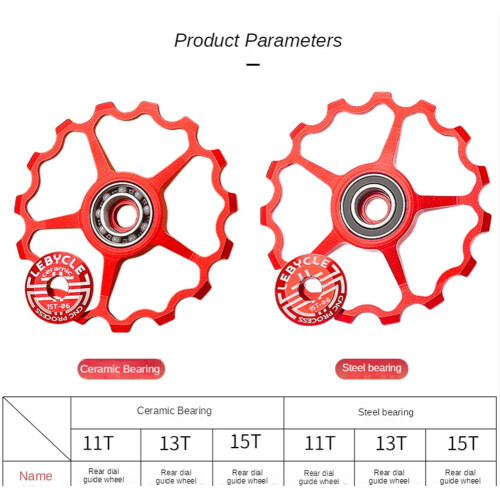 Roulements de galet de dérailleur arrière pour VTT (2 pièces) 2