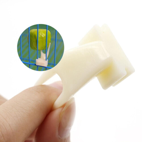 Plastic fruitvork voor vogelkooivoederbak (1 stuk) 2