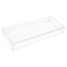 Keyboard Cover Acrylic Protector with Dust‑Resistant Clear Design for Ergonomic Office Keyboards