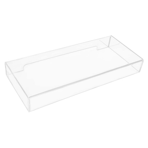 Keyboard Cover Acrylic Protector with Dust‑Resistant Clear Design for Ergonomic Office Keyboards
