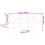 Berkfield Wall Shelf White 159x18x66 cm Engineered Wood 9