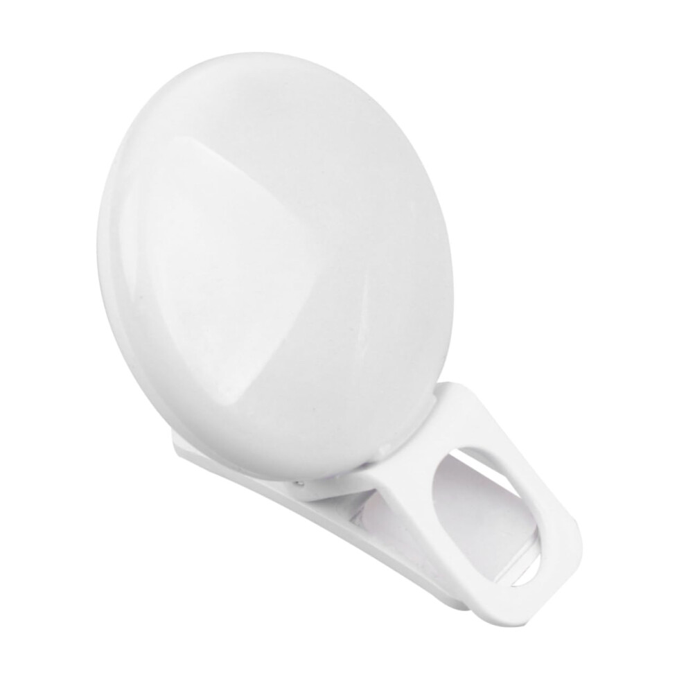 Selfie Ring With Clipon Design And Adjustable Brightness, Rechargeable Led Phone Ring Light 9045646639901