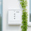 Postkasse med avisholder - minimalistisk metaldesign 2