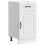 Berkfield Kitchen Base Cabinet Kalmar White Engineered Wood 2