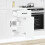 Berkfield Kitchen Base Cabinet Kalmar White Engineered Wood 3