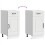 Berkfield Kitchen Base Cabinet Kalmar White Engineered Wood 8