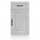Berkfield Kitchen Base Cabinet Kalmar Concrete Grey Engineered Wood 4
