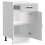 Berkfield Kitchen Base Cabinet Kalmar Concrete Grey Engineered Wood 5