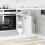 Berkfield Kitchen Base Cabinet Kalmar Concrete Grey Engineered Wood 3