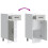 Berkfield Kitchen Base Cabinet Kalmar Concrete Grey Engineered Wood 8
