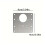 10Pc Cabinet Hinge  Plate Kit for Cupboard Door Easy Install Durable Mounting Support 2