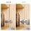 10Pc Cabinet Hinge  Plate Kit for Cupboard Door Easy Install Durable Mounting Support 5