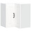 Berkfield Kitchen Wall Corner Cabinet Kalmar White Engineered Wood 2