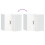 Berkfield Kitchen Wall Corner Cabinet Kalmar White Engineered Wood 8