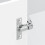 Berkfield Kitchen Wall Corner Cabinet Kalmar White Engineered Wood 10