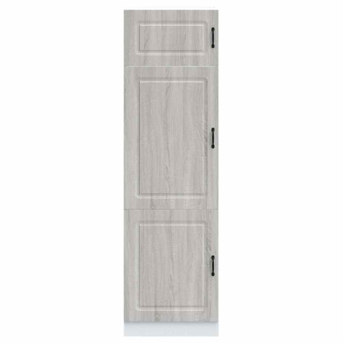 Berkfield Kitchen Cupboard Kalmar Grey Sonoma Engineered Wood 2