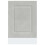 Berkfield Dishwasher Panel†Kalmar†Concrete Grey†45x1.5x57 cm Engineered Wood 4