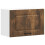 Berkfield Kitchen Wall Cabinet Kalmar Smoked Oak Engineered Wood 2