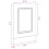 Berkfield Dishwasher Panel†Kalmar†Concrete Grey†45x1.5x57 cm Engineered Wood 8