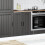 Berkfield Sink Base Cabinet Lucca Black Engineered Wood 2