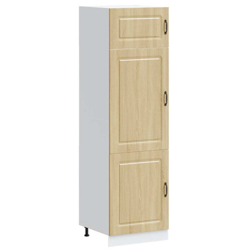 Berkfield Kitchen Cupboard Kalmar Sonoma Oak Engineered Wood 1
