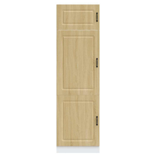Berkfield Kitchen Cupboard Kalmar Sonoma Oak Engineered Wood 2