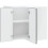 Berkfield Kitchen Wall Corner Cabinet Kalmar Black Engineered Wood 5