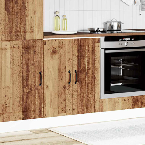 Berkfield Sink Base Cabinet Lucca Old Wood Engineered Wood 1
