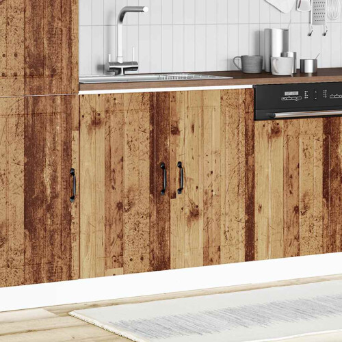 Berkfield Sink Base Cabinet Lucca Old Wood Engineered Wood 1