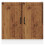 Berkfield Sink Base Cabinet Lucca Old Wood Engineered Wood 4