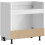 Berkfield Sink Base Cabinet Lucca Black Engineered Wood 7