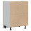 Berkfield Sink Base Cabinet Lucca Smoked Oak Engineered Wood 7