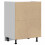 Berkfield Sink Base Cabinet Lucca Grey Sonoma Engineered Wood 7