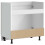 Berkfield Sink Base Cabinet Lucca Smoked Oak Engineered Wood 7