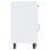 Berkfield Kitchen Base Cabinet Lucca White Engineered Wood 6