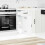 Berkfield Kitchen Base Cabinet Lucca High Gloss White Engineered Wood 2