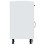 Berkfield Kitchen Base Cabinet Lucca High Gloss White Engineered Wood 6