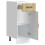 Berkfield Kitchen Base Cabinet Lucca Sonoma Oak Engineered Wood 5